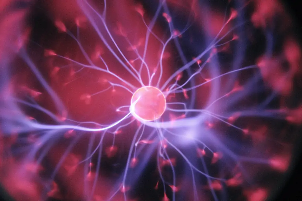 Abstract neural pathways illuminated, representing ketamine therapy.
